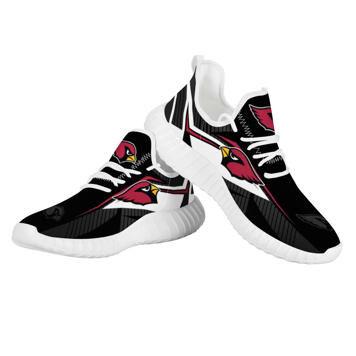 Men's Arizona Cardinals Mesh Knit Sneakers/Shoes 009